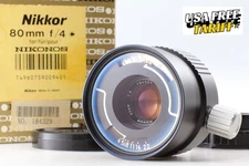 ⏯️[ Unused in Box ] Nikon UW Nikkor 80mm f4 Amphibious Lens For Nikonos V JAPAN