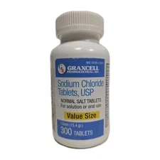 300 Count Electrolyte Salt Pills for Hydration Performance POTS Support |EX 6.26