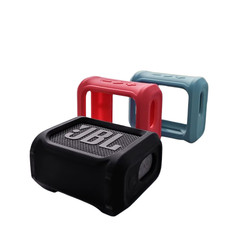Silicone Case for JBL GO 3 Speaker Protective Cover Strap Bracket Bicycle Holder