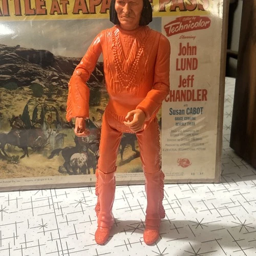 Marx Toys 1975 12 Inch Orange Geronimo Figure