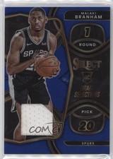 2022-23 Select Draft Selections Memorabilia Blue Prizm 9/75 Malaki Branham 6o3
