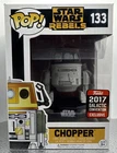 Funko Pop Chopper #133 Exclusive Star Wars Rebels Galactic Convention Figure