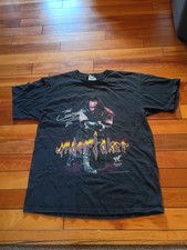 Vtg 1998 WWF Wrestling Federation UNDERTAKER Signed Faded T-Shirt Mens L RARE