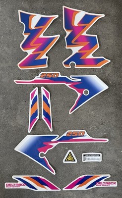 Yamaha 1993 YZ250 Deltabox Decal Set / Stickers / Graphics