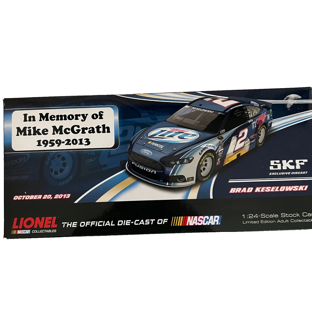 1:24 Brad Keselowski Diecast NASCAR Racecars for sale | eBay