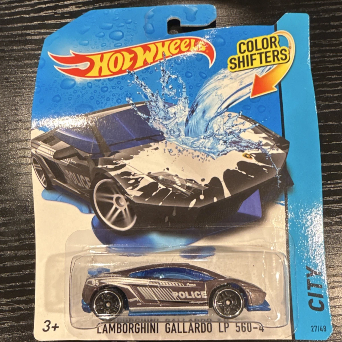 Hot Wheels Lamborghini Gallardo LP 560-4 Police Car Color Shifters