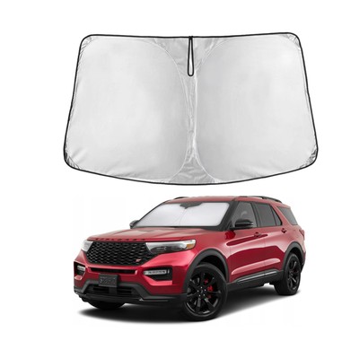for Ford Explorer 2020-2024 2025 Windshield Sunshade Compatible -EcoNour 240T...