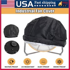 Outdoor Fan Cover Waterproof And Dustproof Fan Cover Heavy Duty Fan Cover black