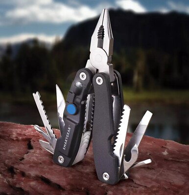 Smart Gear USB Rechargeable Flashlight Multi-Tool - not leatherman - NIB
