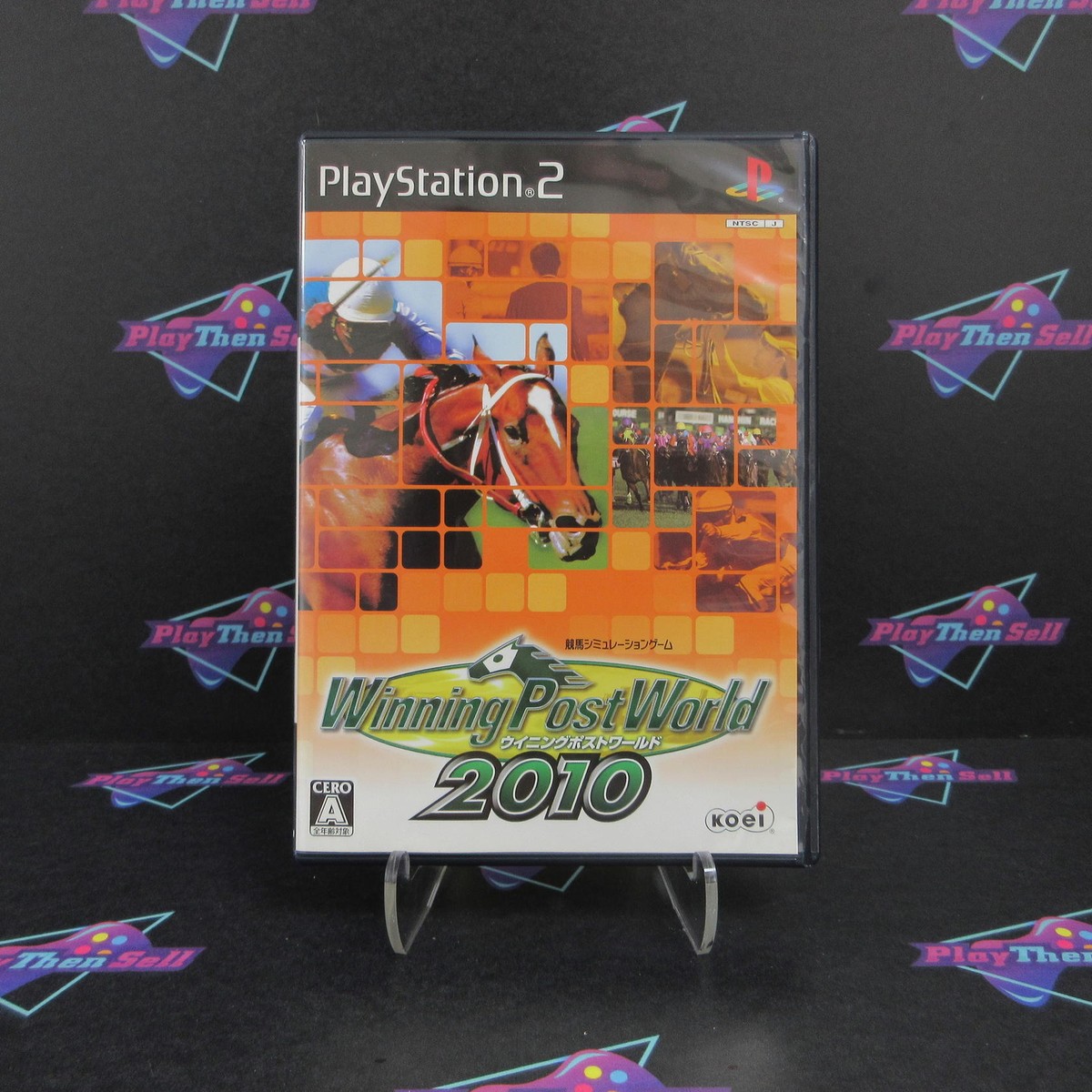 Winning Post World 2010 PS2 PlayStation 2 - Japan Import US Seller