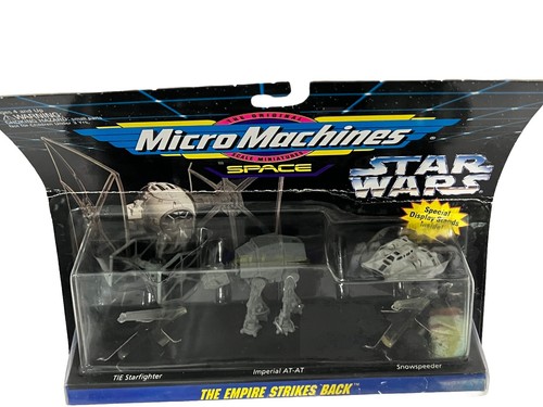 Star Wars Micro Machines Empire colpisce ancora con cravatta Starfighter. 1994 Vintage - Foto 2 di 4