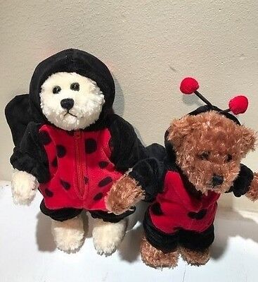 Slumber Party Sleepover Bears Set Articulated Posable Stuffed Animal UDKH00TB23 | eBay
