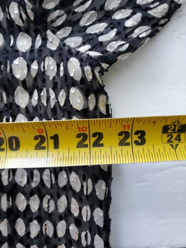 Theory Women's Weekender Broken Oval Dot-Print Shirt Viscose/Silk Blouse Sz L - Picture 10 of 17