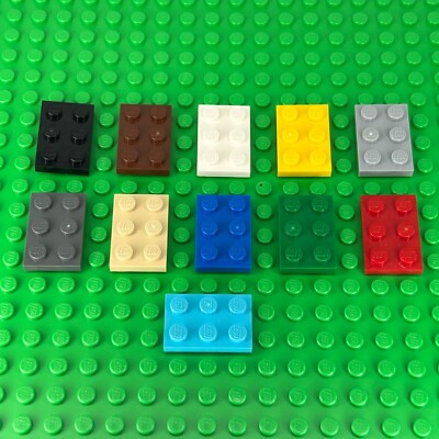 LEGO Parts 3021 (10pcs) Basic Plate 2x3 Choose Color