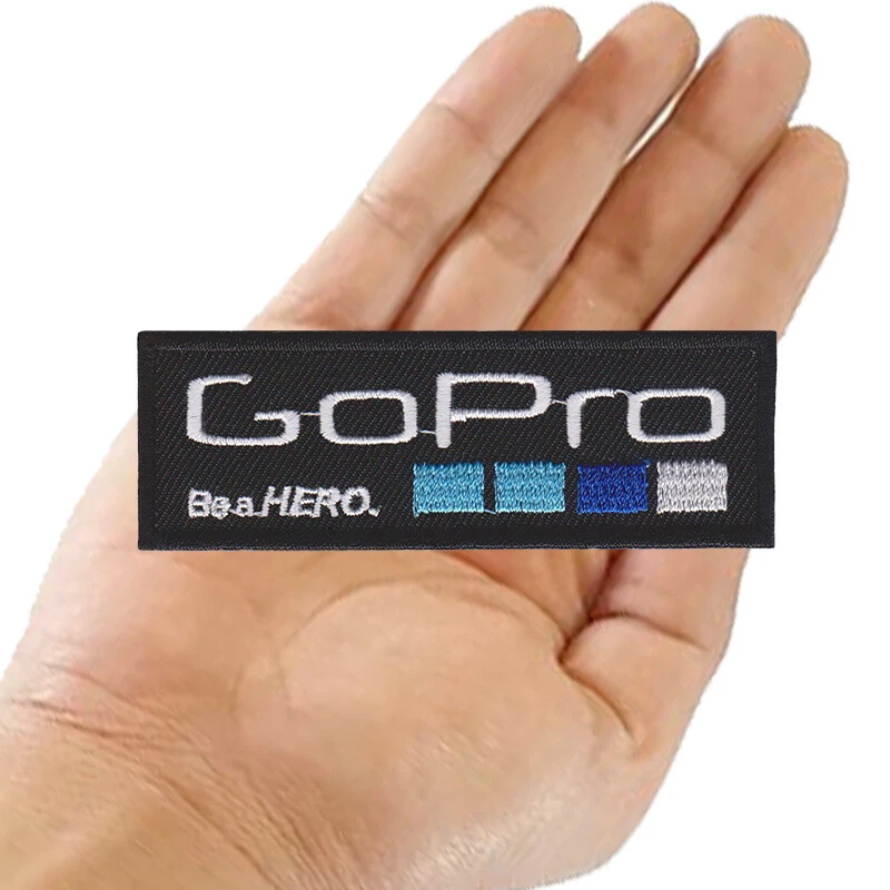 Wholesale GoPro Camera Logo Size 3.6"x1.0" Iron On Patch DIY Shirt Jacket Bag - Image 3 of 4