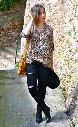 NEW Zara LEOPARD ANIMAL PRINT LOOSE 