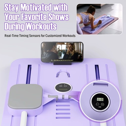 Multifunctional Abdominal Board Pilates Reformer Set Elbow Support Gym AU STOCK - Picture 8 of 14