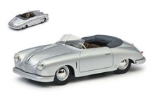 MODELLINO AUTO STATICO DIECAST PORSCHE 356 GMUND SILVER MODELLISMO SCALA 1:43
