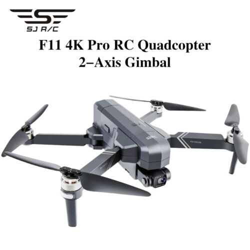 SJRC F11 4K Pro GPS Drone 5G Wifi FPV 4K HD Camera 50X Zoom Quadcopter RC Drone - Picture 1 of 24