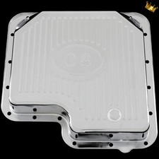 Ford C-6 Transmission Pan Standard Depth Chrome For Ford C-6 Transmissions