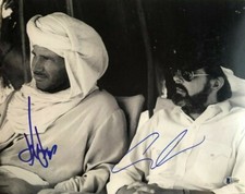  George Lucas Harrison Ford signed autographed 11x14 photo Indiana Jones BECKETT