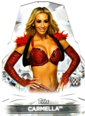 2021 Topps WWE Women's Division CARMELLA  Diamond Die Cut #DC-7 