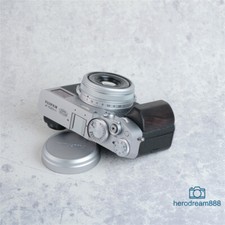 Wooden Grip Handle Camera Grip For Fujifilm X100VI Black Sandalwood Wood Grip