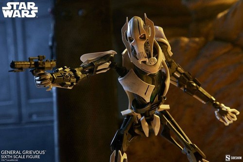 Star Wars General Grievous 41 cm Action Figure 1/6 Sideshow Collectibles - Picture 5 of 10
