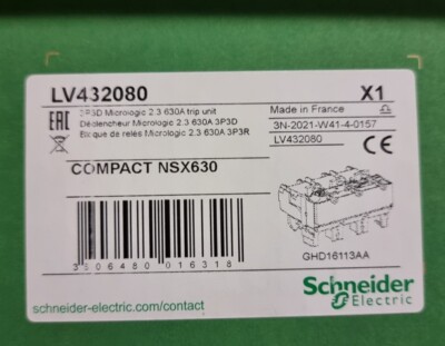 Schneider LV432080 - Auslöseeinheit 630A 3-polig - Compact NSX630 - BRANDNEU