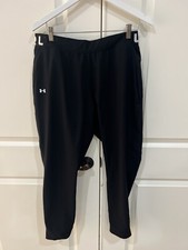 Under Armour Womens Pants Size Large Black Pull On Lightweight Athletic