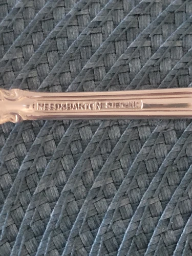 Reed & Barton 18th Century STERLING Serving Knife with stainless blade