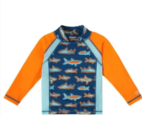 UV SKINZ Boys 3 Piece Swim Set with UPF 50+ Sun Protection Size 6 - Picture 6 of 6