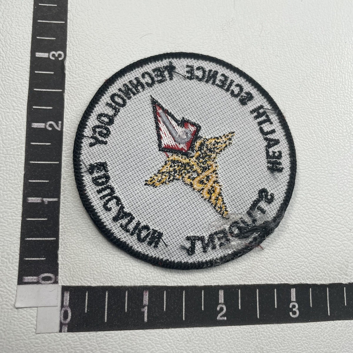 c 1990s HEALTH SCIENCE TECHNOLOGY EDUCATION STUDENT Patch