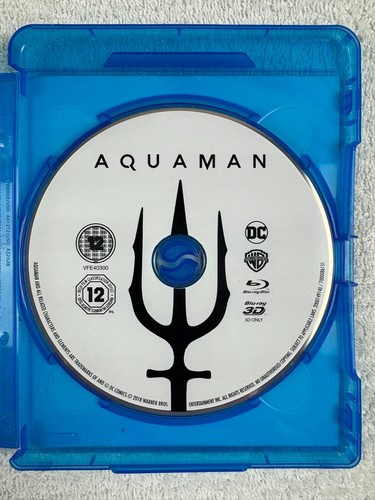 Aquaman 3D - Blu-ray - Region Free - Slipcase - VGC - James Wan - Jason Momoa - Picture 6 of 6