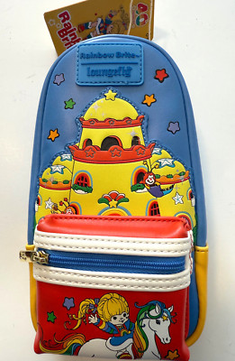 Loungefly Hallmark Rainbow Brite Castle Mini Backpack Pencil Case