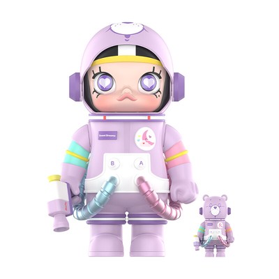 PopMart 400% + 100% Mega Space Molly Care Bears Sweet Dreams Bear 