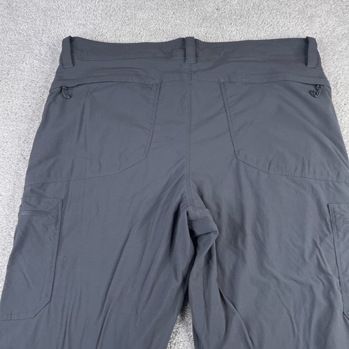 LL Bean Pants Mens 36 (Fits 36x27) Grey Cresta Fleece Lined Cargo Hiking - Picture 13 of 14