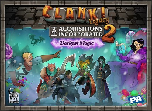 Clank! Legacy Acquisitions Incorporated 2 Darkest Magic New in Shrink - Picture 2 of 2