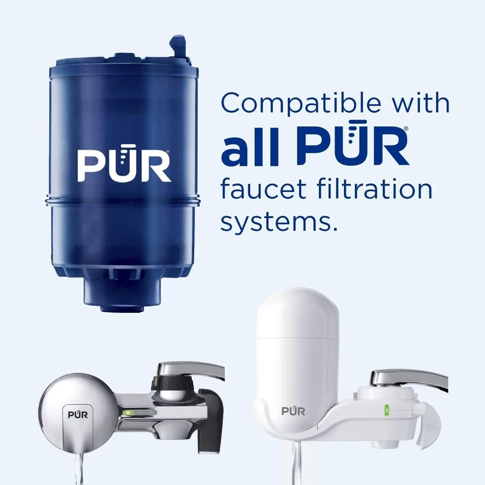 PUR PLUS Faucet Mount Water Replacement Filters Certified to Filter Lead 2-PACK - Image 4 of 4