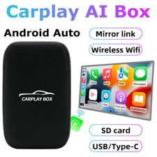 CarPlay Ai Box Wireless Android Auto Adapter Multimedia Video Netflix Youtube