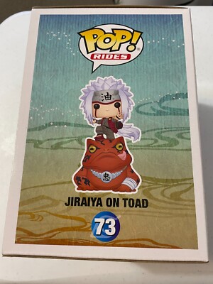Funko Pop Riders! Naruto: JIRAIYA ON TOAD #73 Vinyl Figure
