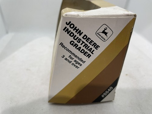 1987 ERTL TOY JOHN DEERE INDUSTRIAL ROAD GRADER DIECAST MODEL BOX 1: 64 SCALE - Picture 7 of 10