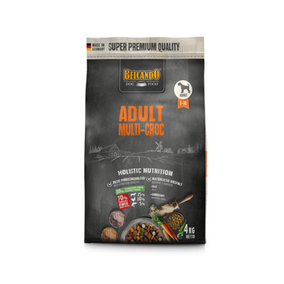 BELCANDO Adult Multi Croc 4 kg Hundefutter Trockenfutter Futter Hund 