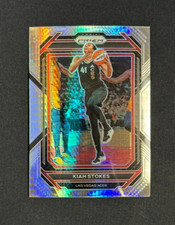 2023 Panini PRIZM WNBA Kiah Stokes Hyper #34 Las Vegas Aces