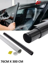Car Van Bus Window Tint Film Tinting Light Black Smoke 50% 76cm X 3m 30x118"