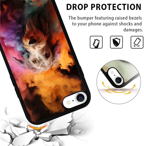 For Apple iPhone 12 13 14 15 16 Pro Max Irish wolfhound magical Rubber Case - Picture 14 of 25