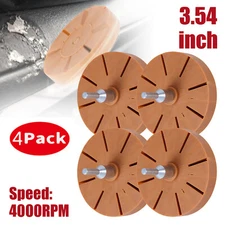 4 Packs Car Decal Remover Rubber Eraser Wheel Tool for Drill Adhesive Sticker US