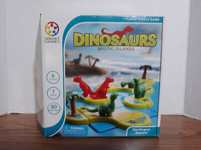 Dinosaurs: Mystic Islands Puzzle Game - SMART Games. PREOWNED.GREAT CONDITION
