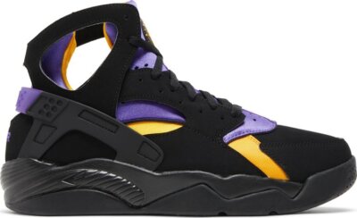 Nike FD0188-001 Air Flight Huarache 'Lakers Away' Ship Now