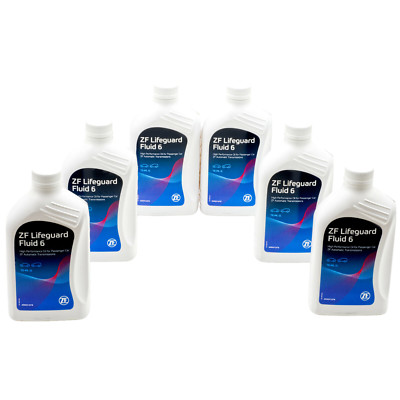 ZF Lifeguard 6 Transmission Fluid for ZF6HP26 6HP32 2002-10 AUDI-BMW-JAG-ROVER